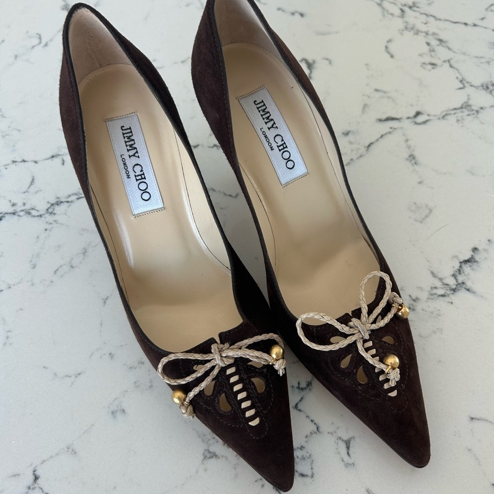 unworn Jimmy Choo vintage heels